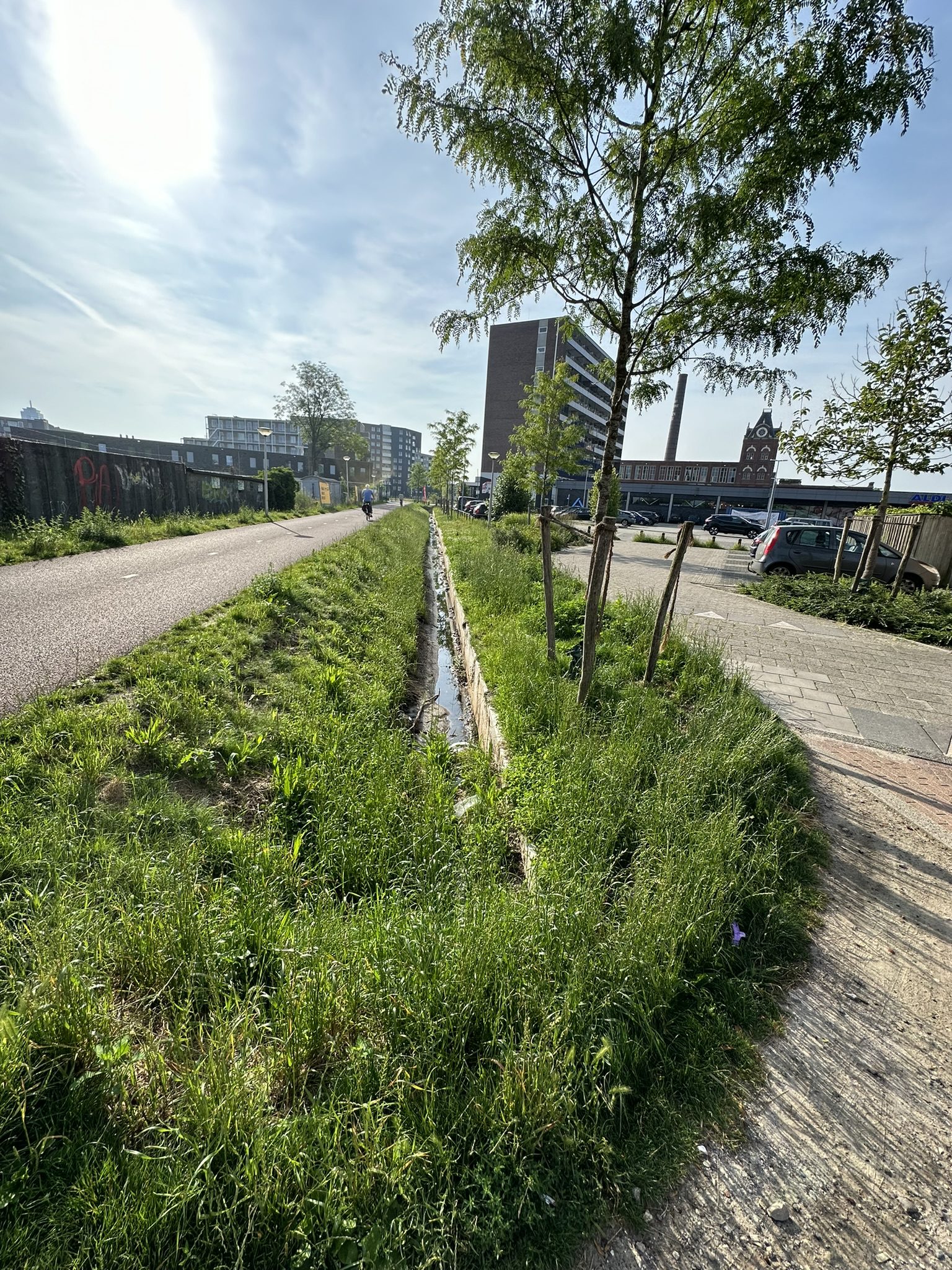 Klimaatadaptatie door aanleg Zuiderspoorbeek